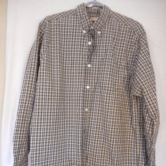 Levi's red tab 100% cotton button frontPlaid shirt - Picture 1 of 7